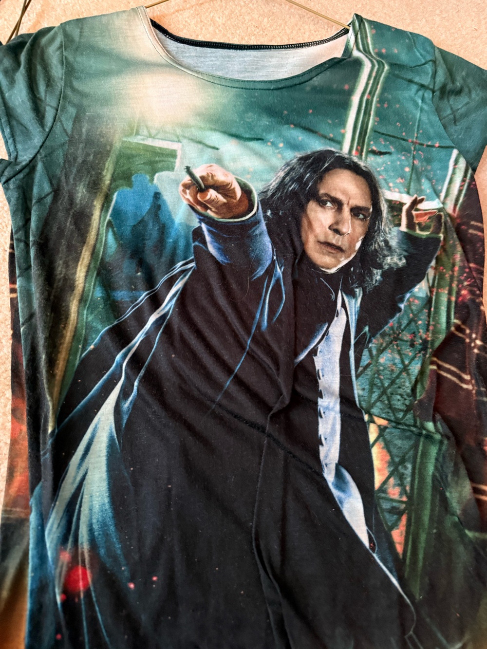 Harry Potter - Severus Snape vintage Graphic Wizardry Dark Multicolor Tee
